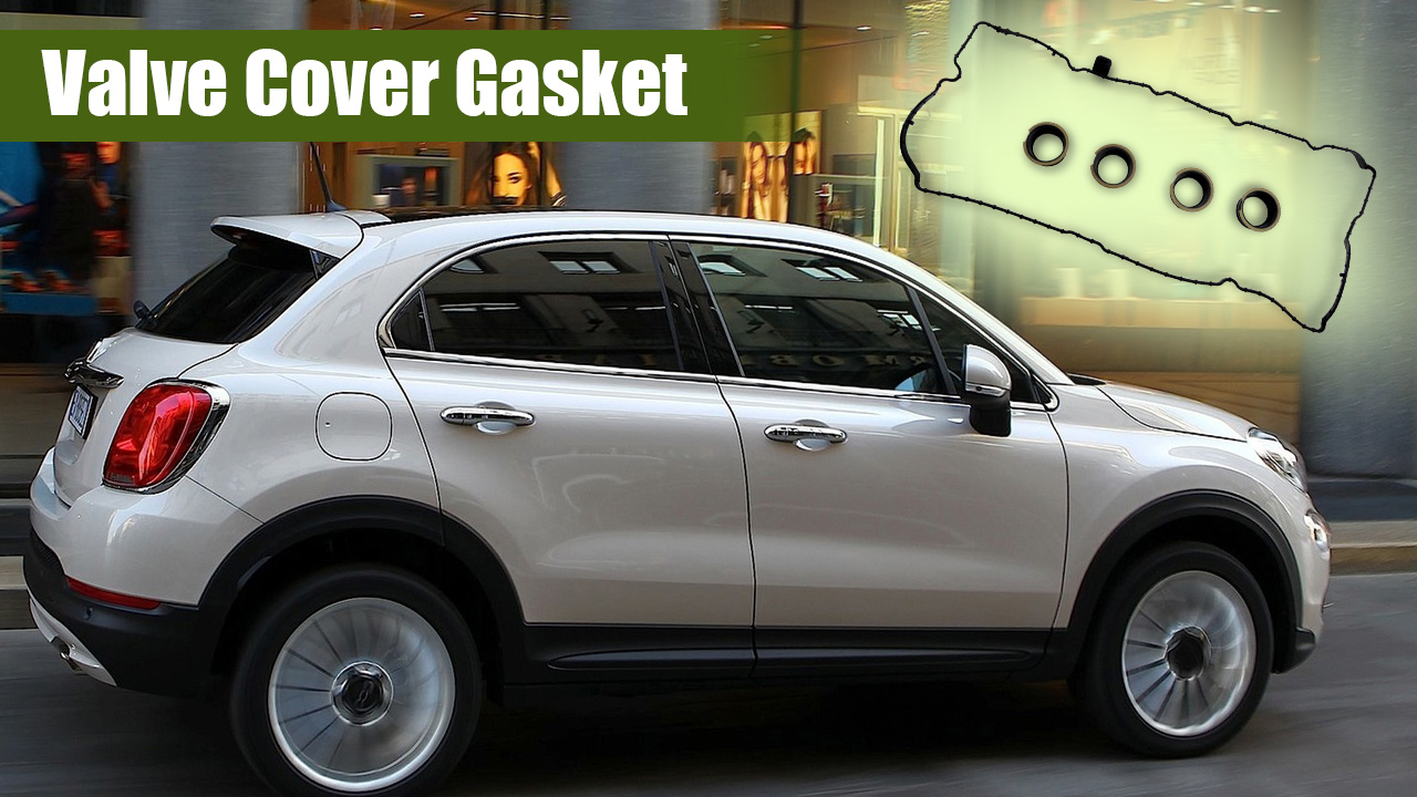 Image of VC4363G Valve Cover Gasket with Grommets Fit for Jeep Renegade Dodge Dart Fiat 500L Fiat 500X 1.4L 1368CC 83cid L4 Gas SOHC Turbocharged 2012-2020
