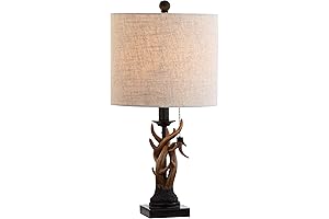 JONATHAN Y JYL1031A Gaston 20.5" Resin Mini LED Table Lamp, Country Room...