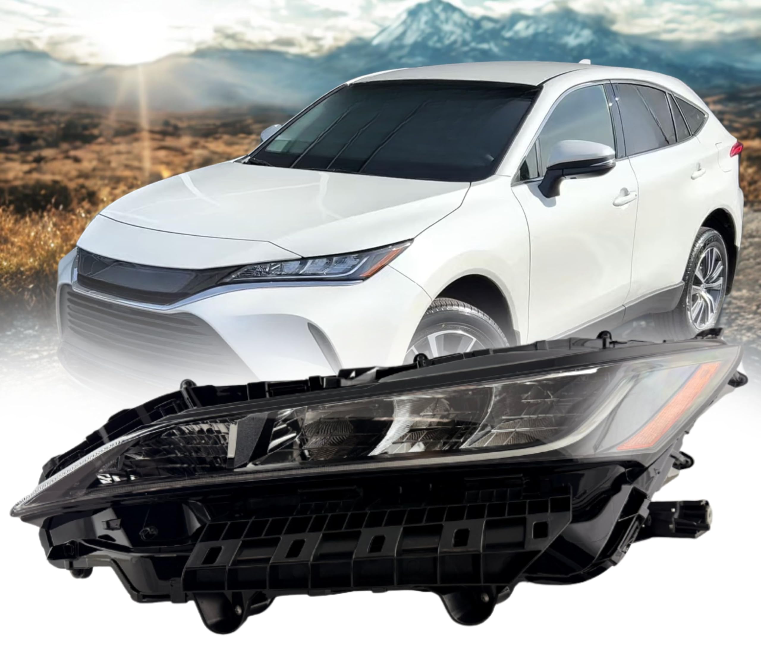 Amazon.com: Replacement For Toyota Venza Hybrid 2021 2022 LED