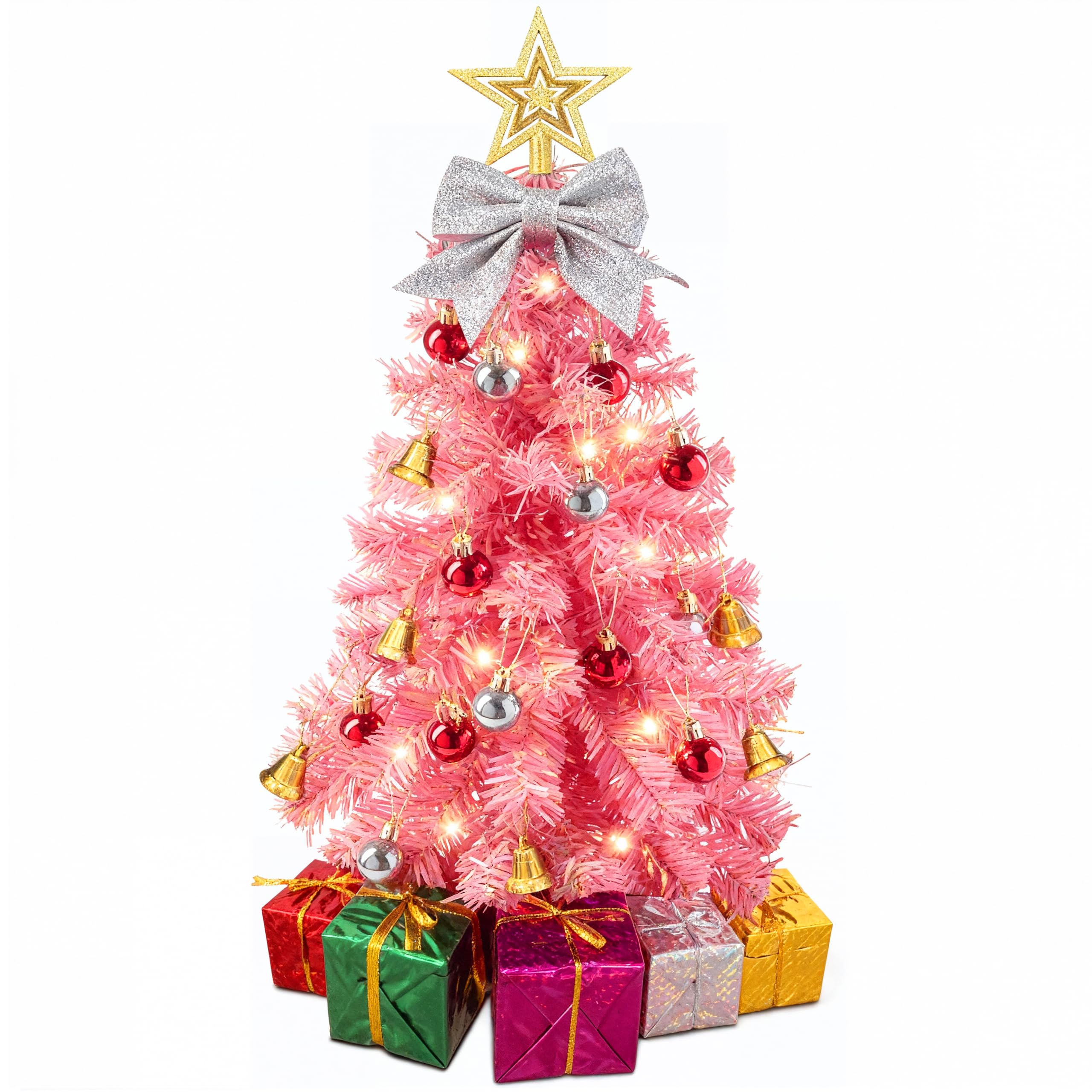 stargo Small Pink Christmas Tree