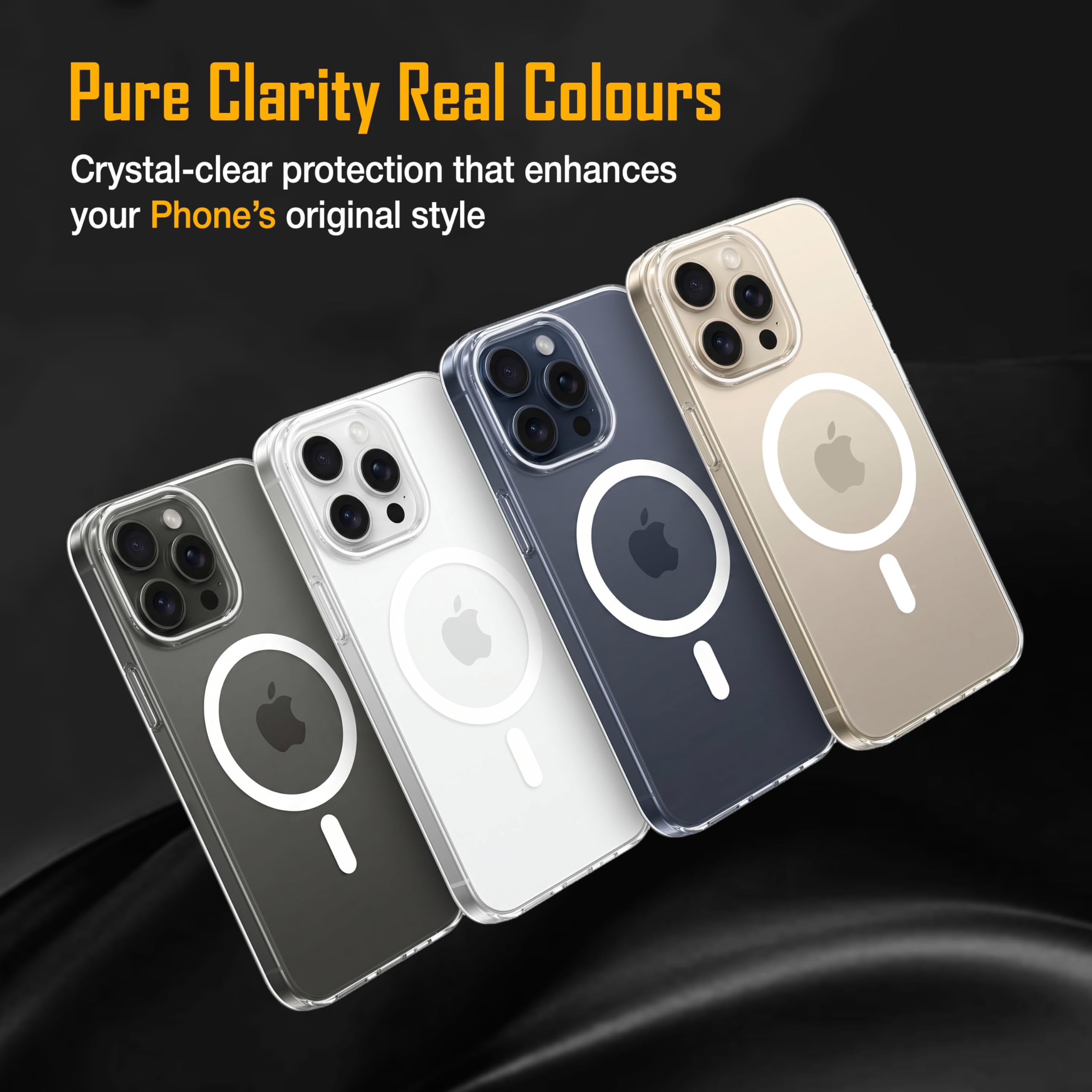 Zapcase Back Case for iPhone 15 Pro Max | Slim Lifetime Anti