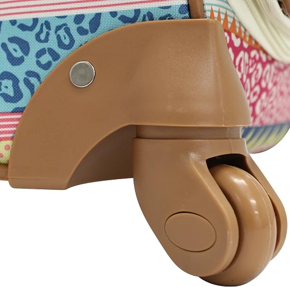 Lily Bloom Midsize 24 Expandable Design Pattern Luggage With Spinner Wheels (24in, On the Prowl)