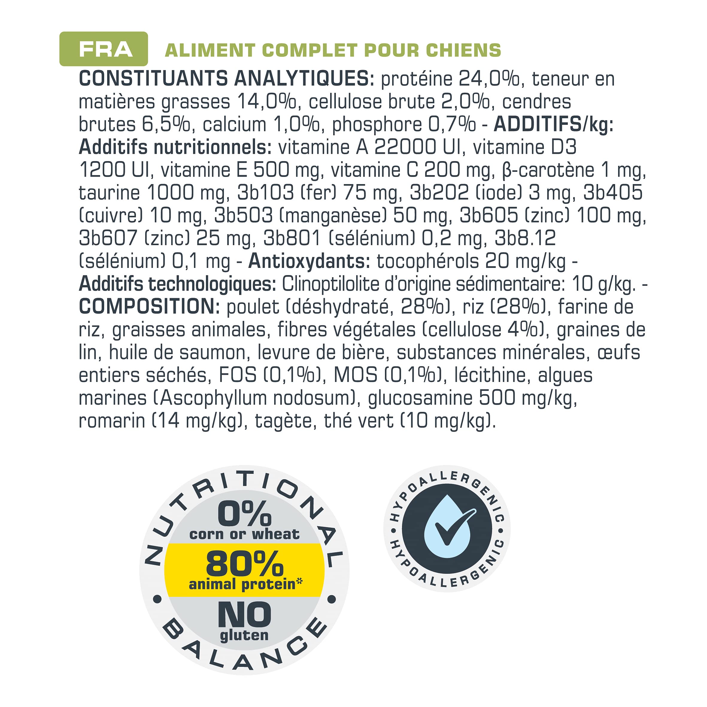 VERSELE-LAGA - Opti Life Adult Maxi - Trockenfutter für Hunde - Große Rassen - 12,5kg