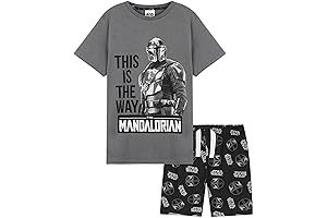 The Mandalorian Boys Red Pyjamas
