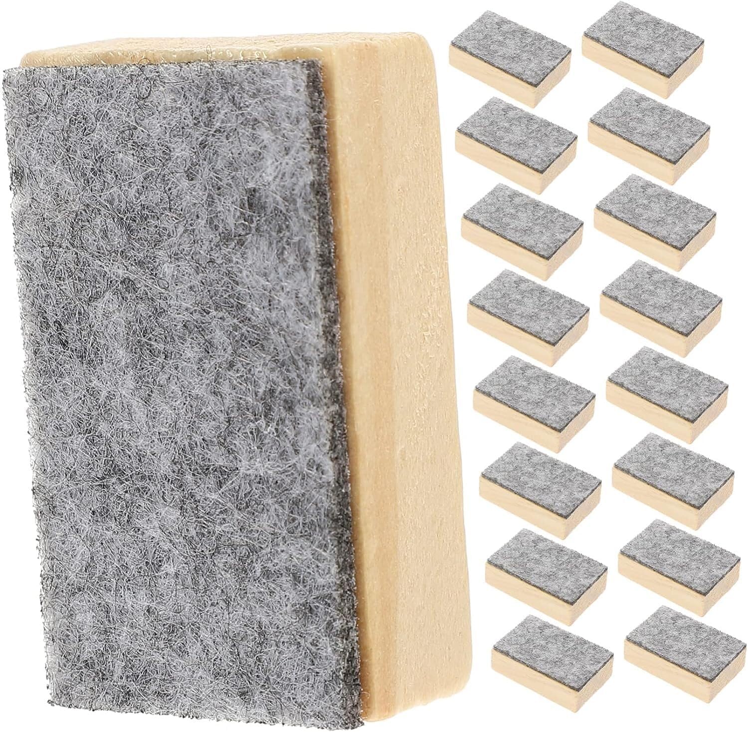 Chalkboard Eraser 10pcs Small Blackboard Eraser Classroom Supplies Wooden