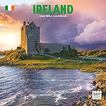 Dayplanner Publishing Ireland Calendar 2026, Large Square Wall Calendar, 16 Month, Ireland Gift Travel Calendar