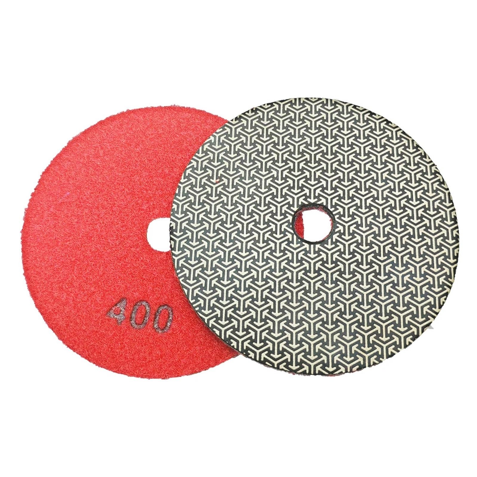 Almohadillas de pulido de diamante galvanizadas for mármol, granito, piedra, suelo, hormigón, baldosas, madera, piscina, superficie, almohadilla de metal, 1 unidad(100 Grit,1 PC_6 INCHES)
