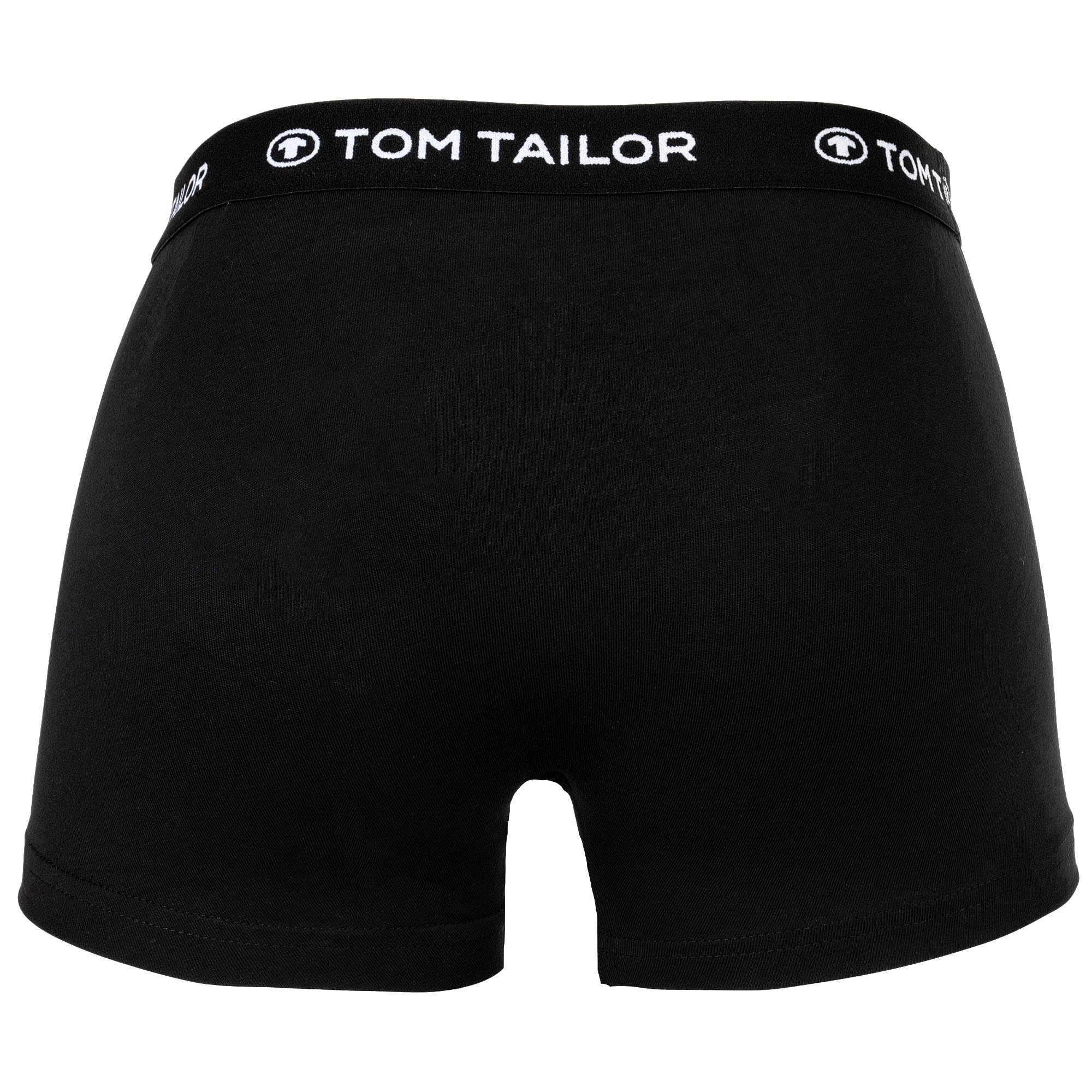 TOM TAILOR Boxer da uomo, confezione da 5 pezzi, biancheria intima in cotone con elastico, pantaloni a fianca/trunks con elastico in vita, comodi mutande da uomo, confezione multipla
