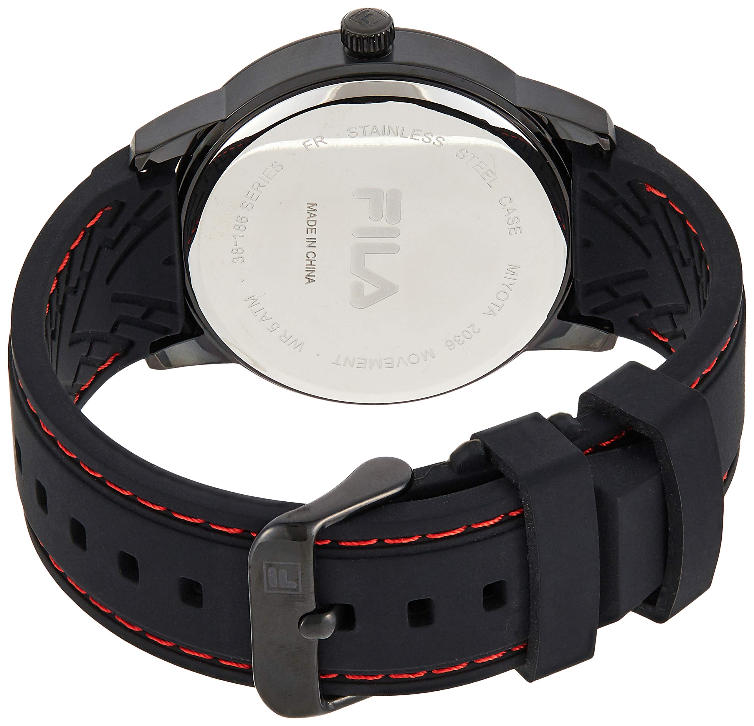 Fila Męski zegarek na rękę Iconic Everywhere 38-186-003 silikon