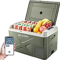 Vista 12 de BODEGACOOLER Refrigerador de Coche de 12 Voltios, Refrigerador de Coche de 34.1 Cuartos de Galón de Doble Zona, Congelador Portátil de 12V