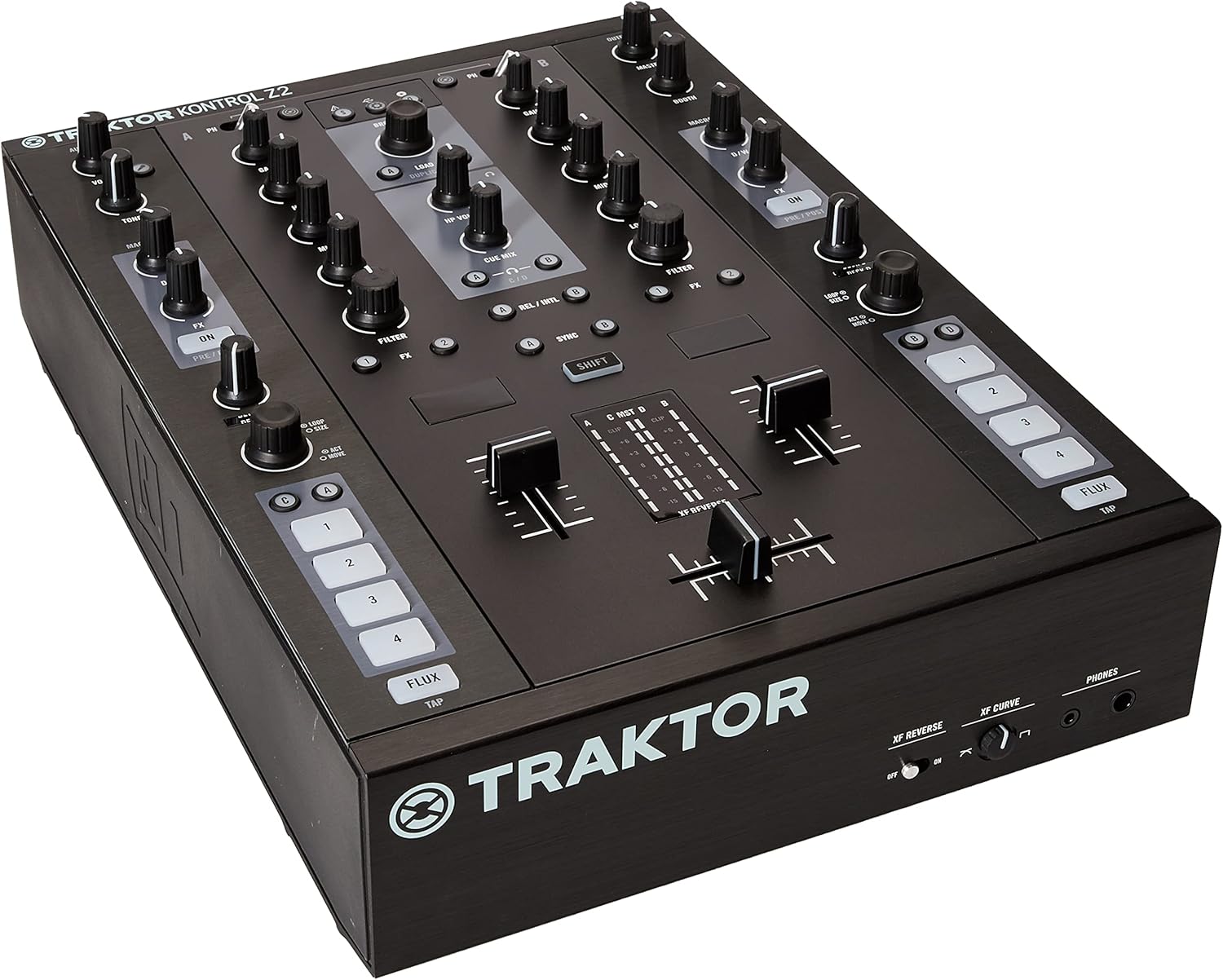 Native TRAKTOR KONTROL Z2 Mezclador de 2 + 2 Canales, Controlador e