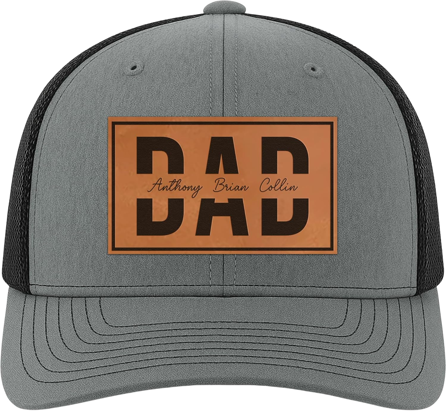Personalized Gifts for Men - Custom Dad Hat with Kids Names - Snapback Mesh Back Cap Gifts for Father, New Grandpa, Girl Dad, Boy Papa, Father to Be - Gift for Anniversary, or Father’s Day