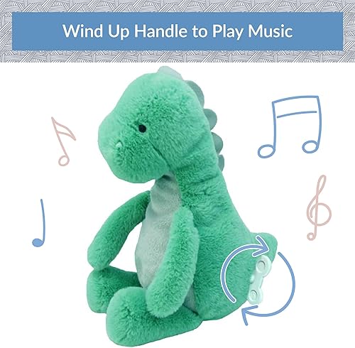 Miniatura 3 de KIDS PREFERRED Carter's Waggy - Juguete de peluche musical de dinosaurio, 9 pulgadas