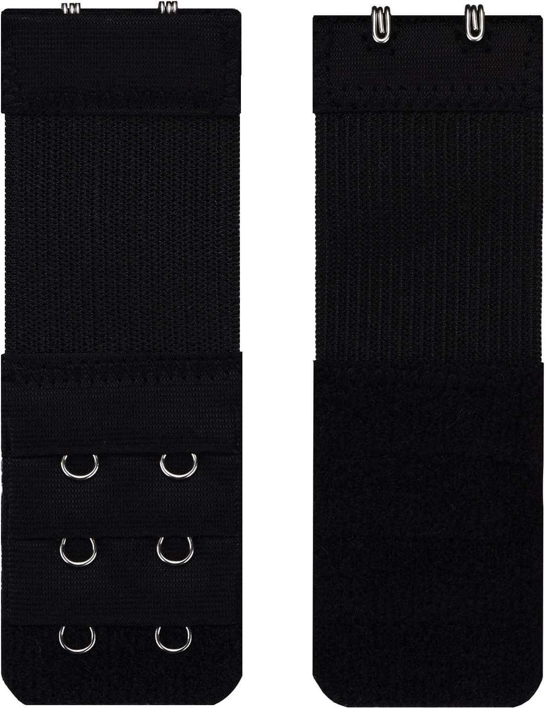 Bra Extender 2-5 Hook(Optional) Bra Extension Elastic for Women White/Black/Beige