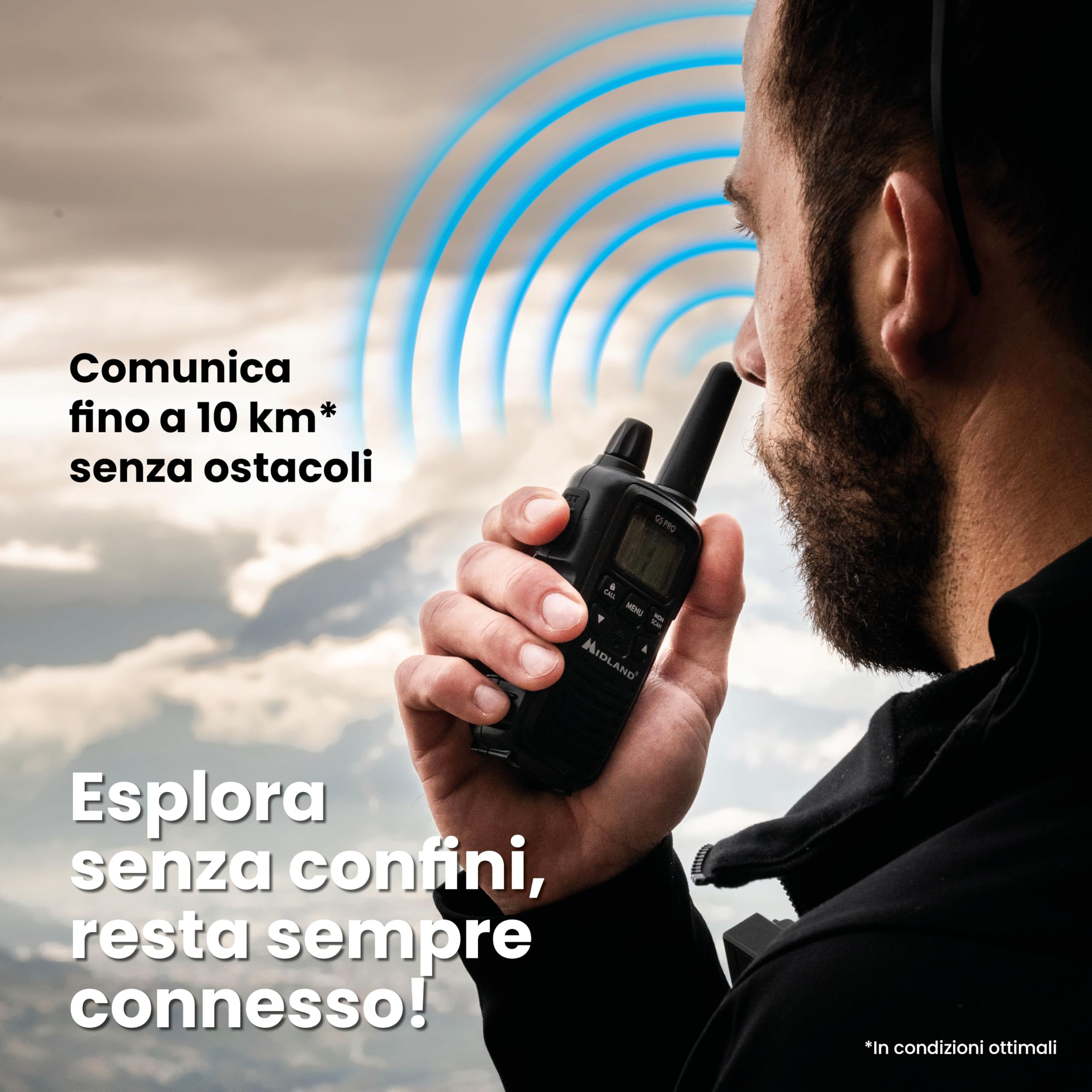 Midland G5 PRO - ricetrasmettirore pmr446/lpd - 4