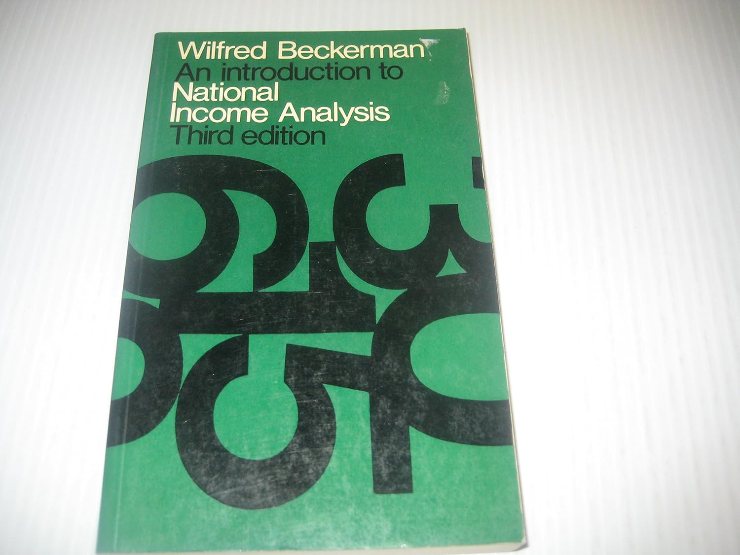 Introduction to National Analysis 9780297777267