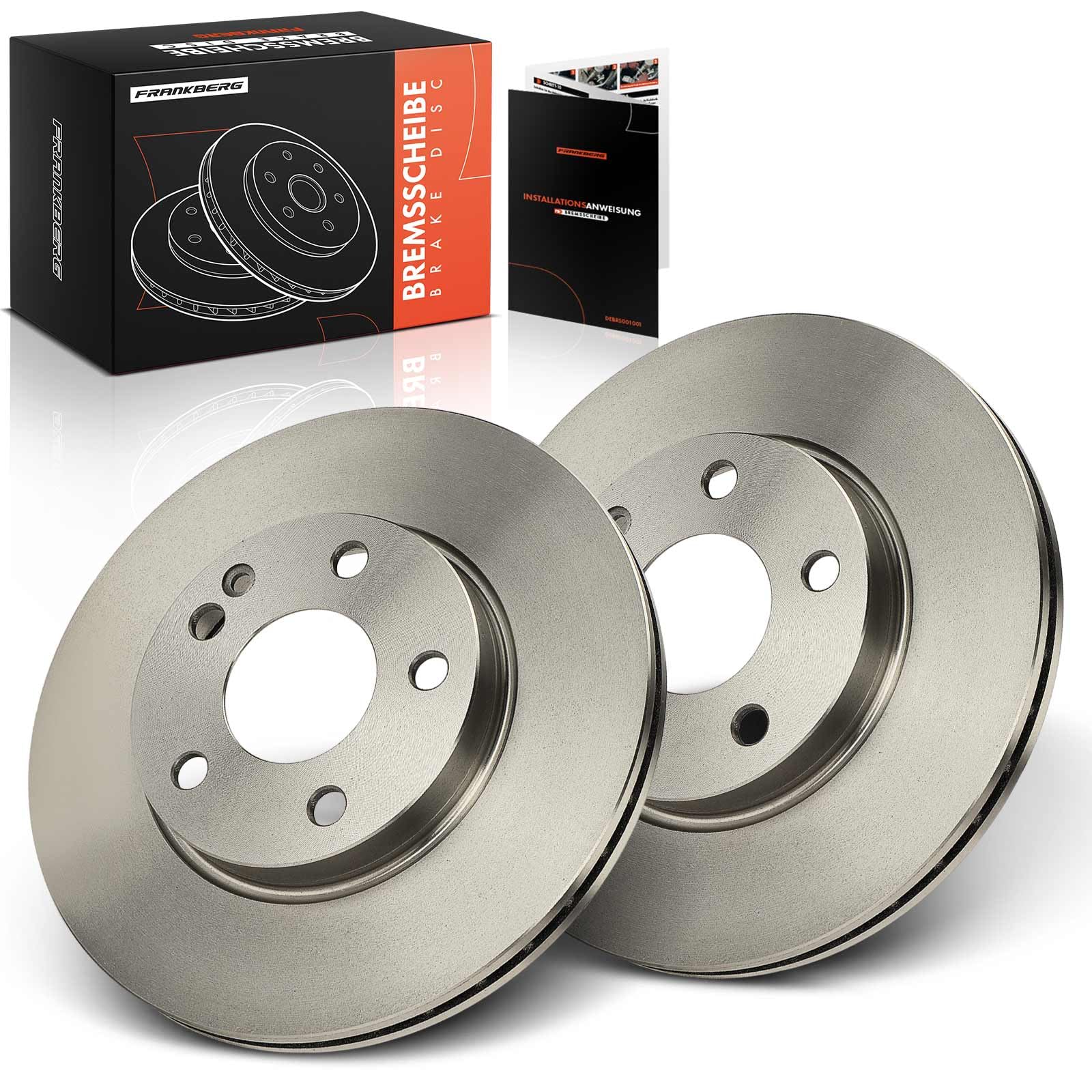 Frankberg 2 dischi freno anteriori ventilati Ø276mm 1694210112 A1694210112
