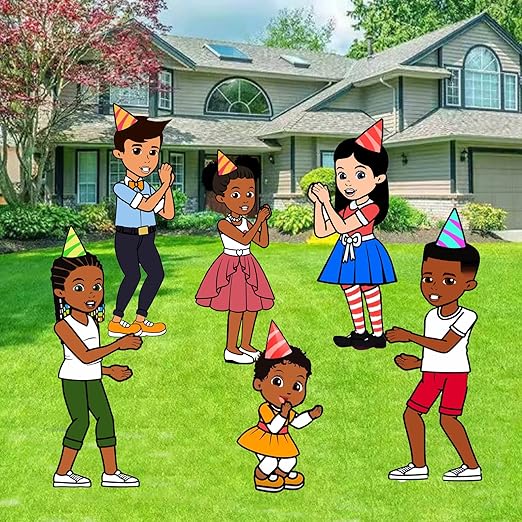 Outdoor Decorations Yard Sign Birthday Party Signs Garden Banner Lawn Decor (Graces