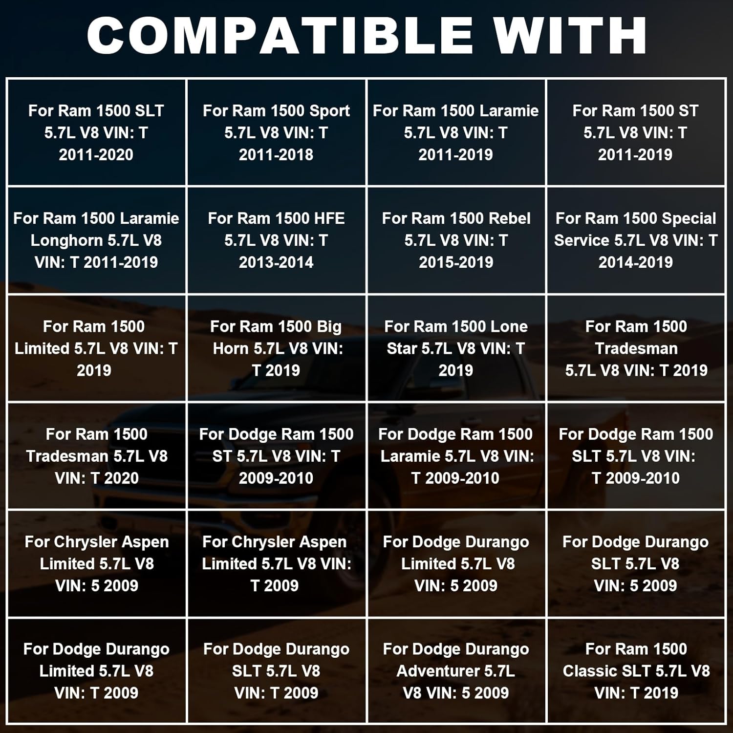 PartsFlow 5.7L V8 Hemi MDS Lifters Camshaft Kit Set Compatible with Dodge Ram 1500 Compatible with Chrysler Aspen 2009-2019 Replace#53021726BC 53022263AF