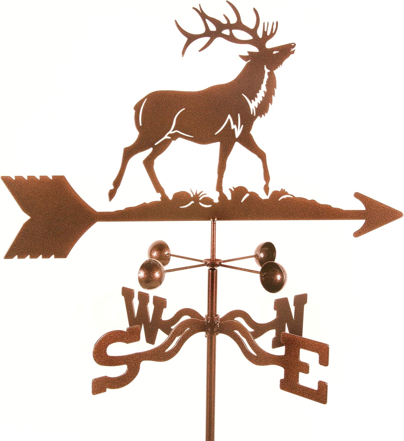 EZ Vane Elk Weathervane 21 Inch Wide Roof Mount