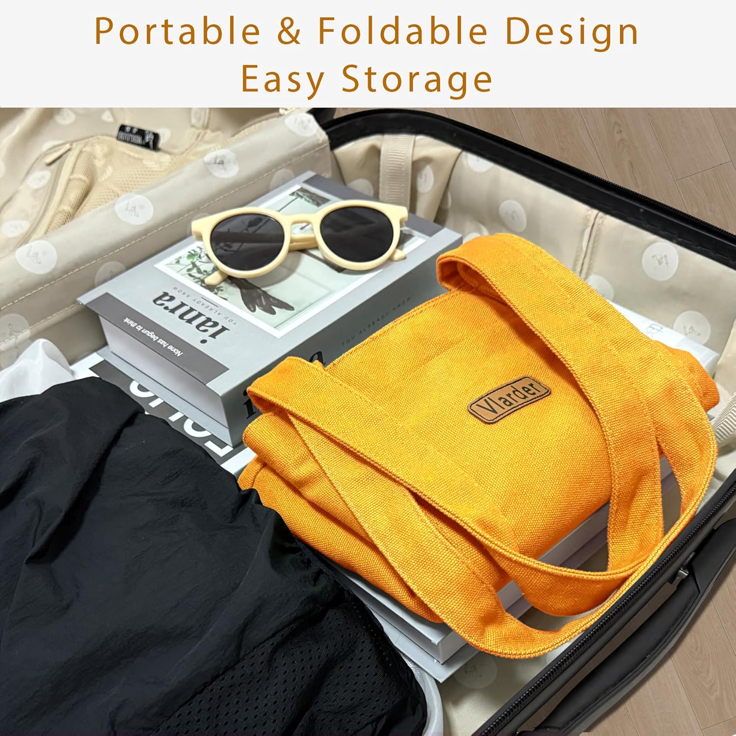 Extra Large Canvas Tote Bag for Women, Utility Work Tote with Laptop Compartment, Teacher, Everyday, Beach Tote Bag - Image 6