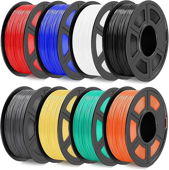 SUNLU ABS Filament 1.75mm, Low Printing Temperature ABS 3D
