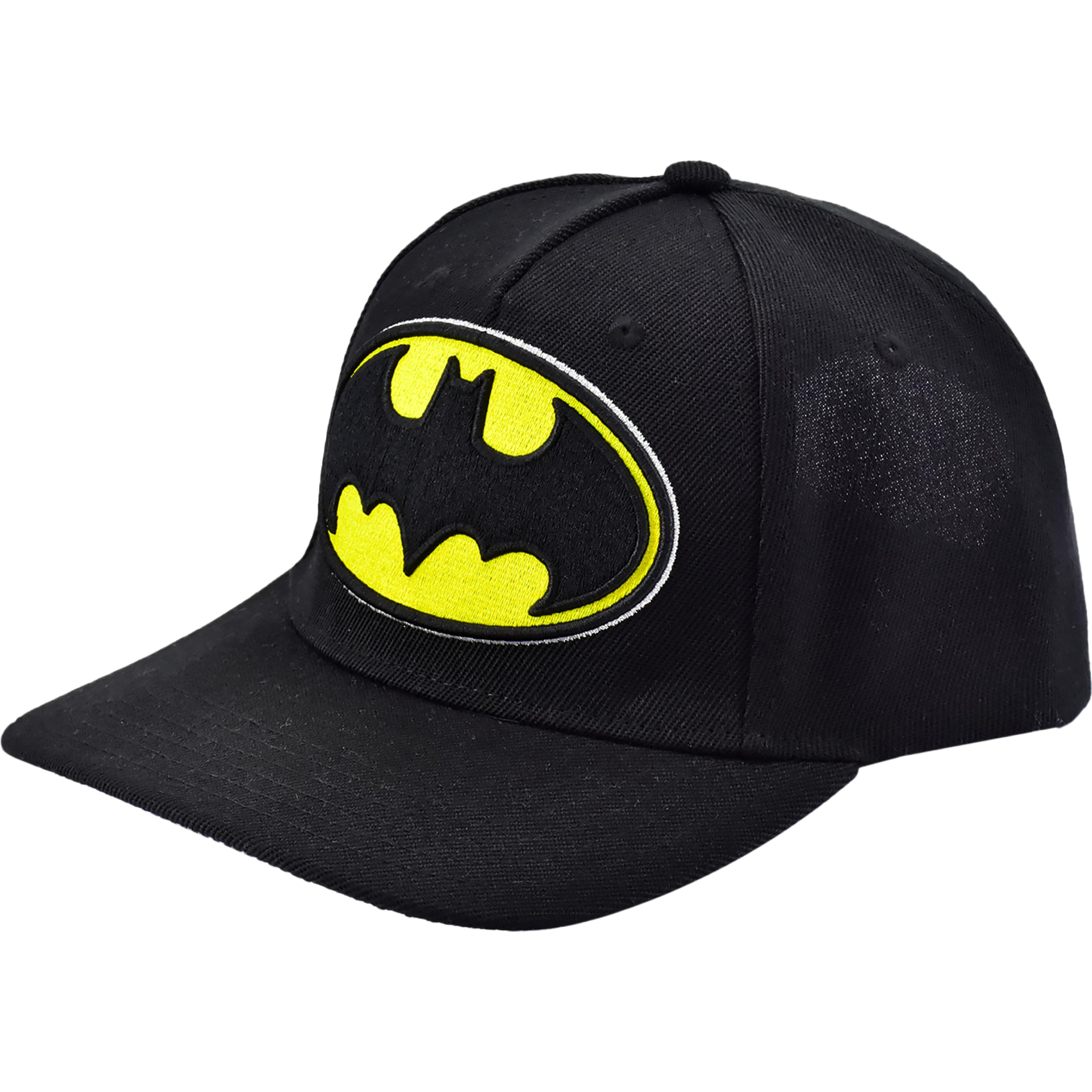 Concept One Dc Comics Batman Dad Hat, Adult Baseball Cap with Curved Brim, Black, One Size