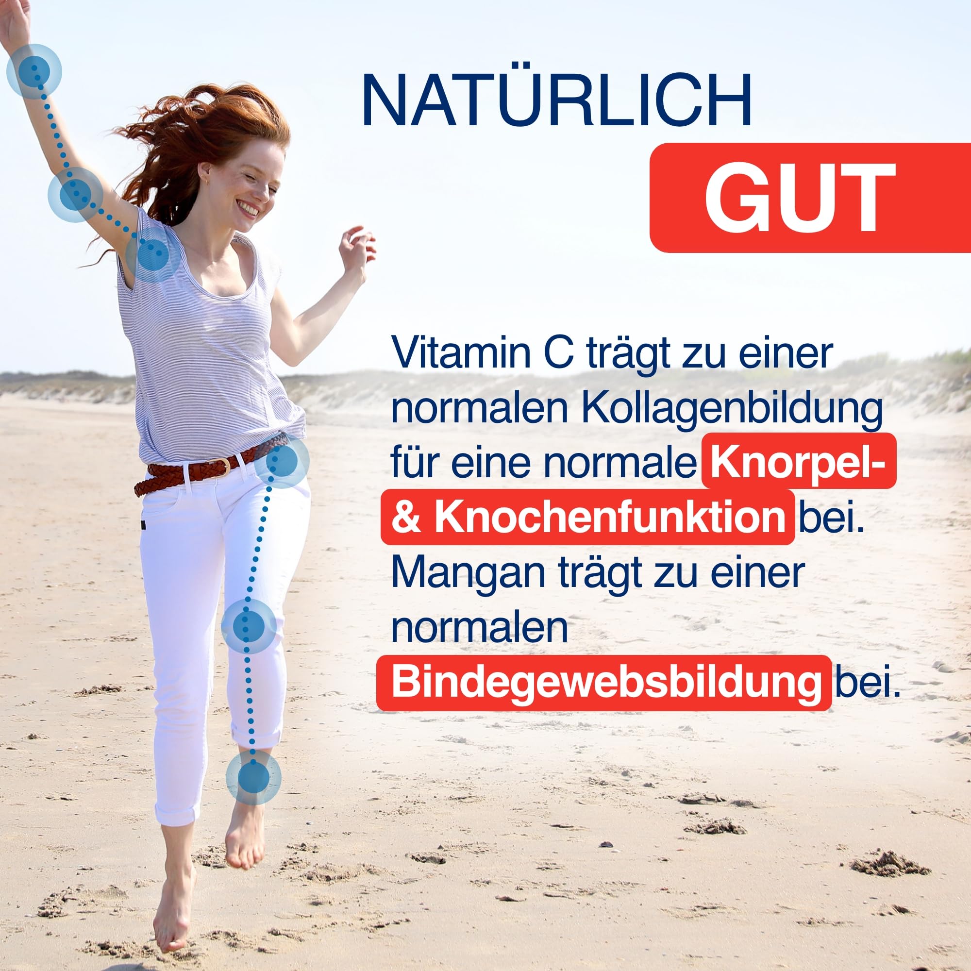 Gelencium Kollagen Hagebutte mit Vitamin C – 5.000 mg Kollagen – 30 Sticks | 5.000 mg TENDOFORTE Kollagen · Mit Vitamin C für die Kollagenbildung · Trinkgel ohne Zuckerzusatz · 30 Sticks