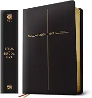 Bíblia de Estudo NVT (Nova Versão Transformadora): Capa Preta