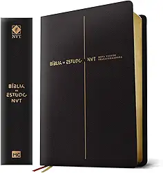 Bíblia de Estudo NVT (Nova Versão Transformadora): Capa Preta