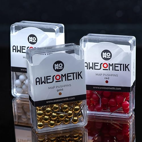 Miniatura 6 de Awesometik Banderas para arte en lienzo, piezas de mapa de madera del mundo, pines creativos de bandera nacional, tachuelas de pulgar para mapa de