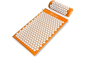 sakti agro Acupressure Mat and Pillow Set for Back/Neck Pain Relief and Muscle Relaxation