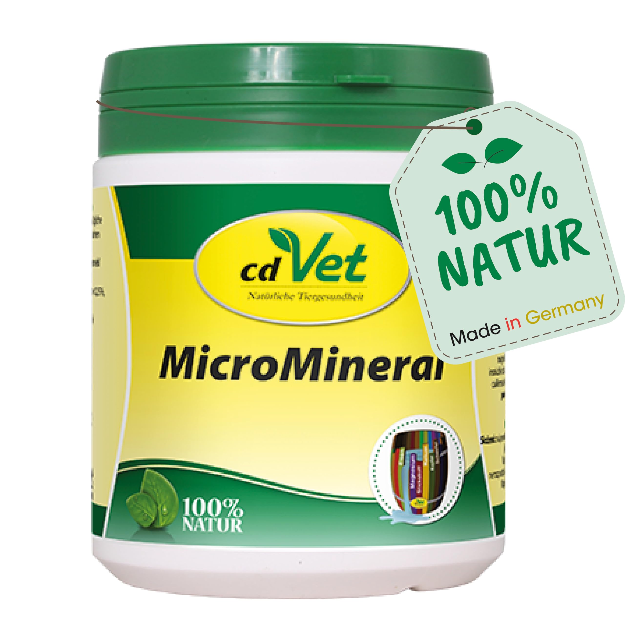 cdVet MicroMineral Hund & Katze 500 g – Nahrungsergänzung mit Mineralstoffen, Spurenelementen und Vitaminen