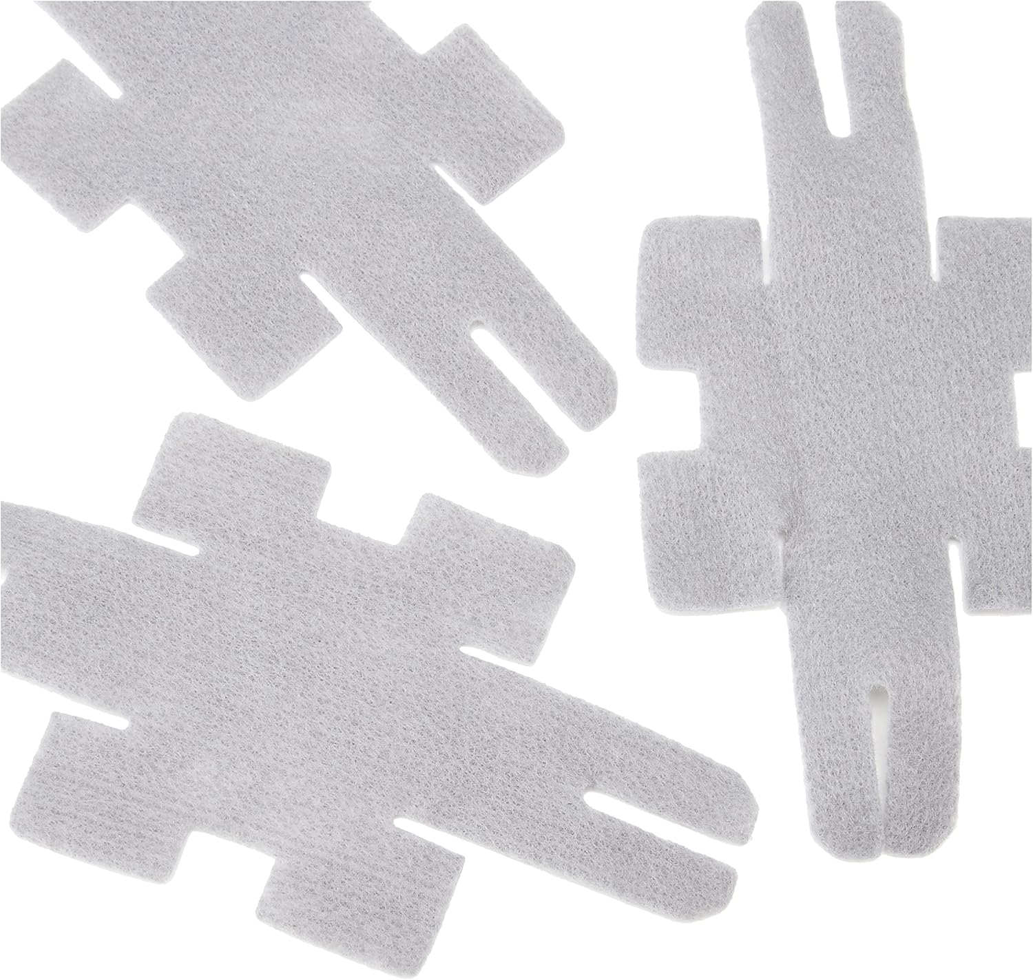 Cole & Mason Spare Herb Pots, Felt, Grey, 4 x 4 x 0.5 cm