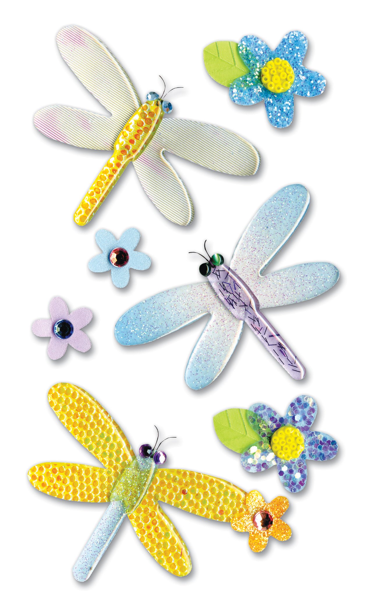 JOLEES Epoxy Stickers, Dragonflies
