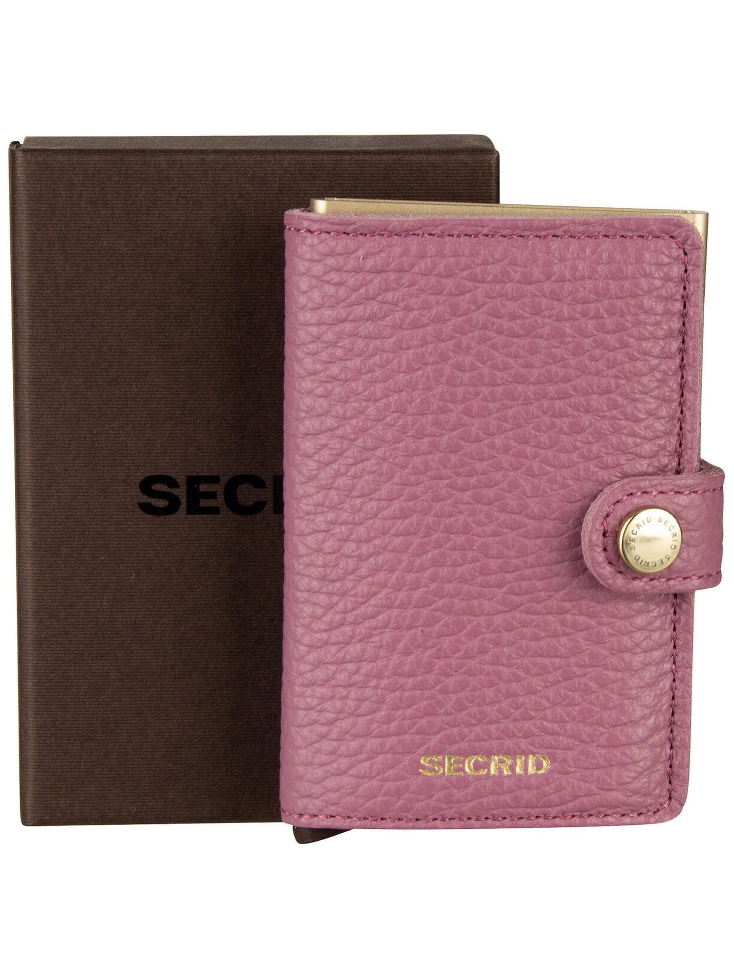 Secrid Il MiniWallet presenta delle dimensioni compatte, ma una capacità sorprendente. Il rivestimento in pelle opaca può contenere banconote, scontrini e tessere, mentre nel Cardprotector in allumini
