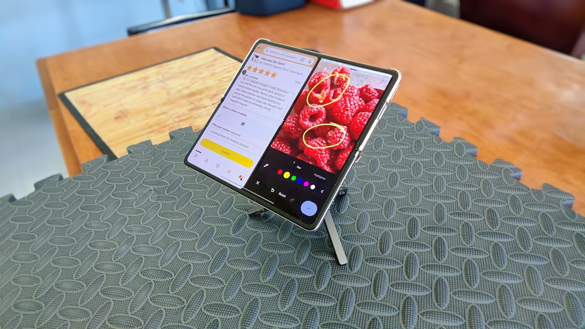 A great product for foldable phones!