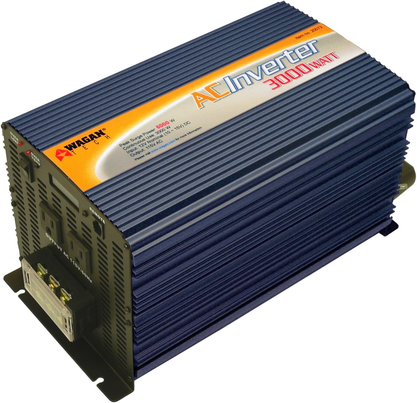 Wagan 3000 Watt Smart AC Power Inverter