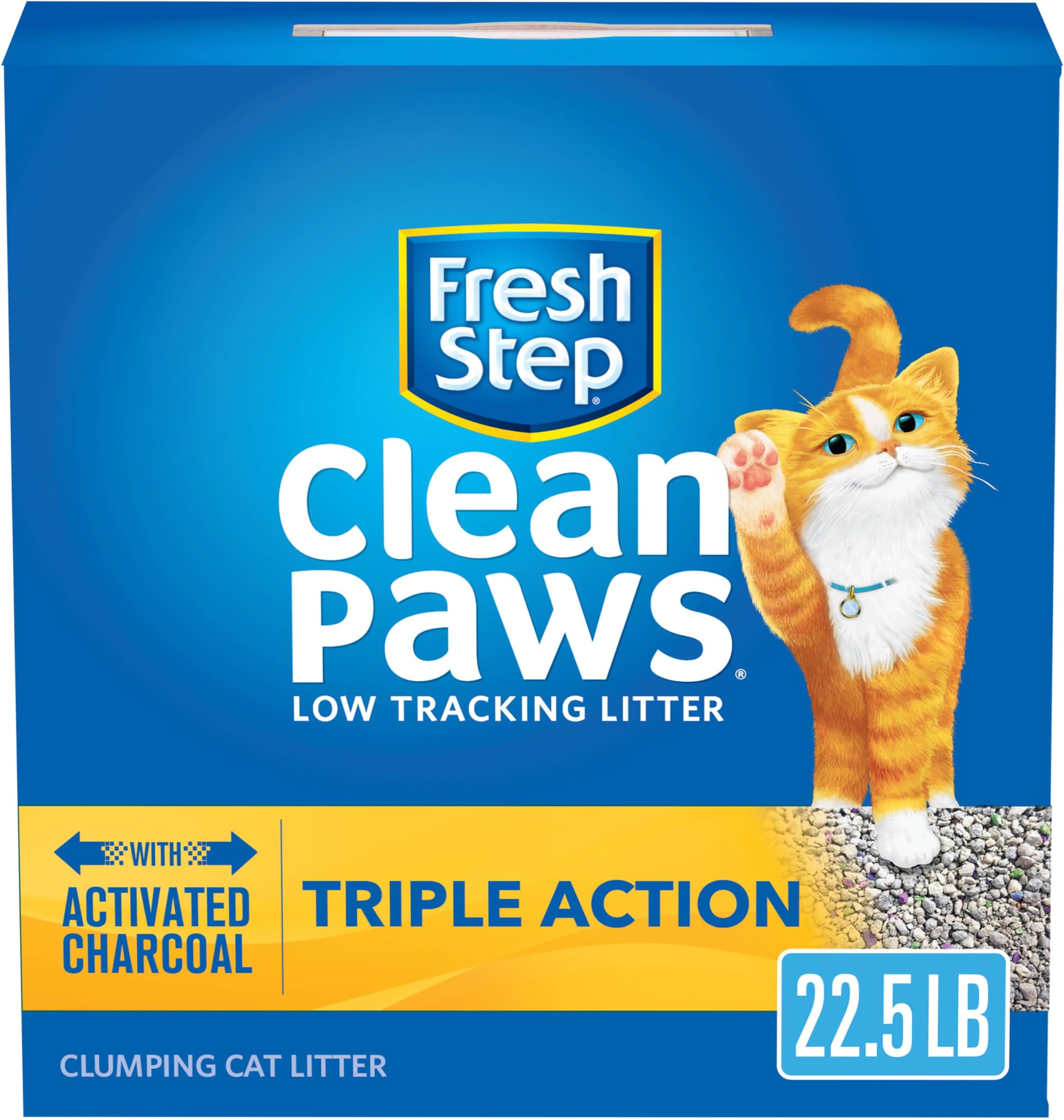 Fresh Step Clean Paws Triple Action Scented Litter