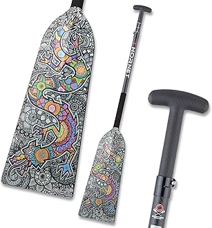 Hornet Watersports Dragon Boat Paddle - Dragon Artist - Adjustable Carbon Fiber Dragon Boat Paddle - IDBF Approved - Dragon Boat Accessories - Dragonboat Paddles