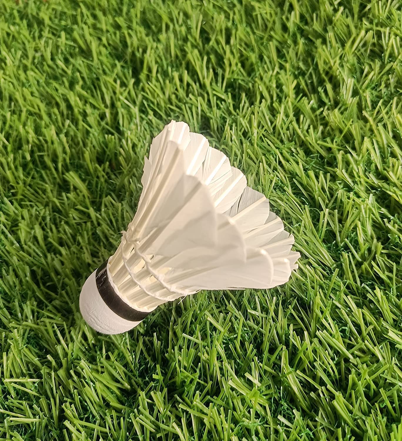 Magic Providers Regular Badminton Feather Shuttlecock - Pack of 10 (White) | Shuttle Cock Feather Badminton | Hybrid Feathers Shuttlecock Rackets Shuttle Cork 2