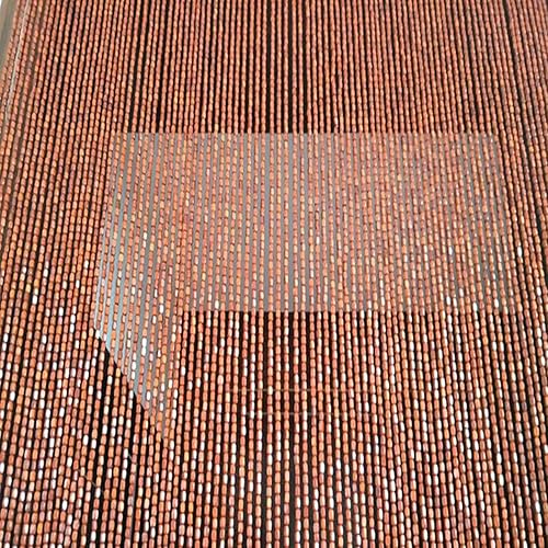 Miniatura 5 de Cortinas de cuentas de madera, hechas a mano, divisoras de habitaciones, cortinas de puerta, fáciles de instalar, personalizables, para decoración