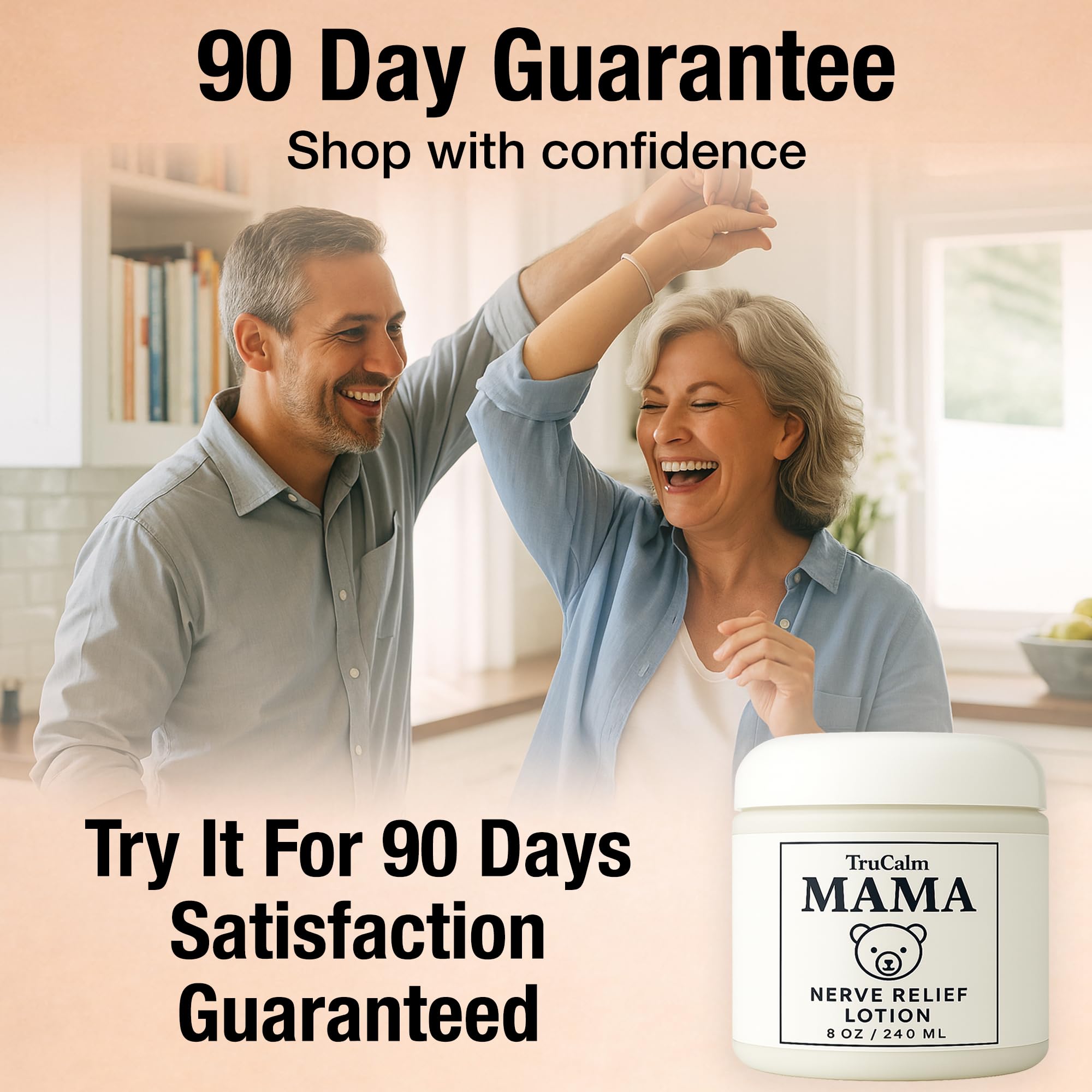 Mama Lotion – Neuropathy Nerve Relief Cream with Magnesium Chloride - Maximum Strength Comfort for Feet, Hands, Legs, Toes - Fast-Absorbing and Non-Greasy Formula for Food and Leg Comfort - 8 Oz — view 7