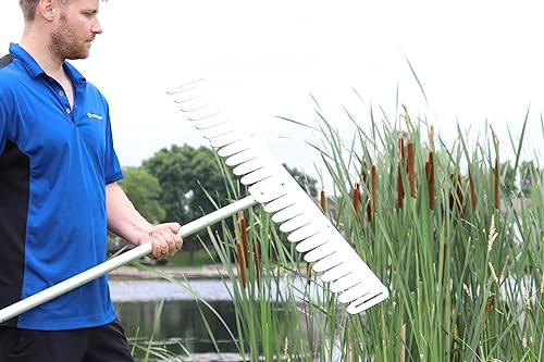 Miniatura 3 de WeedRipper - Extractor de malezas acuáticas para malezas marinas de lago y estanque (mango de trozo de 4 pies)