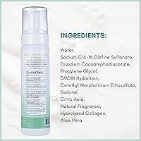 Vista 9 de Nurture - Gel de baño y champú sin enjuague con aloe Espuma limpiadora sin agua para el cabello y el cuerpo de grado hospitalario Mujeres