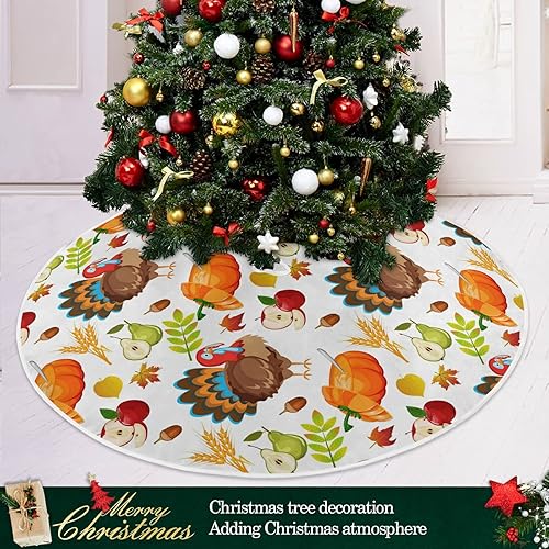 Miniatura 24 de Falda de árbol de Navidad para el día de cumpleaños, falda de árbol de 36 pulgadas para tartas, faldas de árbol de Navidad, tapete de pie de árbol