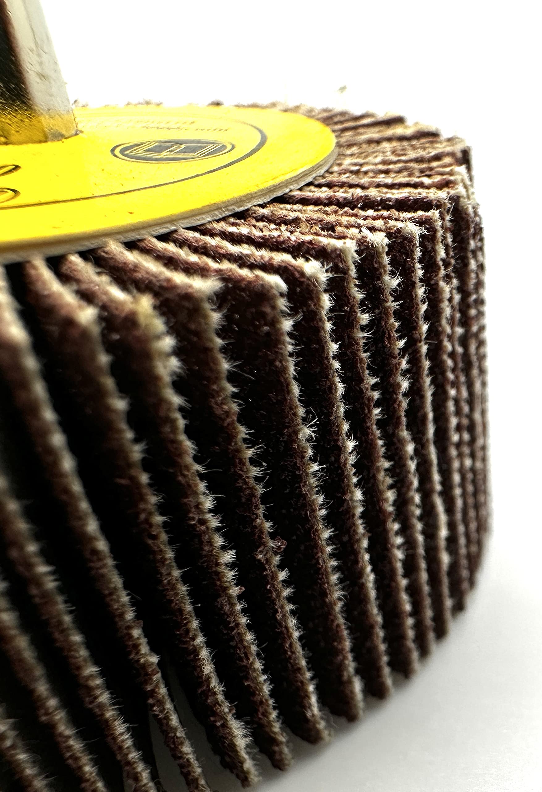 Eco Edge 5-Pack 1.5-Inch Aluminum Oxide Shank Mounted Abrasive Flap Wheels (1-1/2x1x1/4, 120 Eco Edge 5-Pack 1.5-Inch Aluminum Oxide Shank Mounted Abrasive Flap Wheels (1-1/2x1x1/4, 120