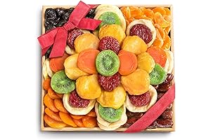 Sweet Bloom Deluxe Dried Fruit Gift Basket