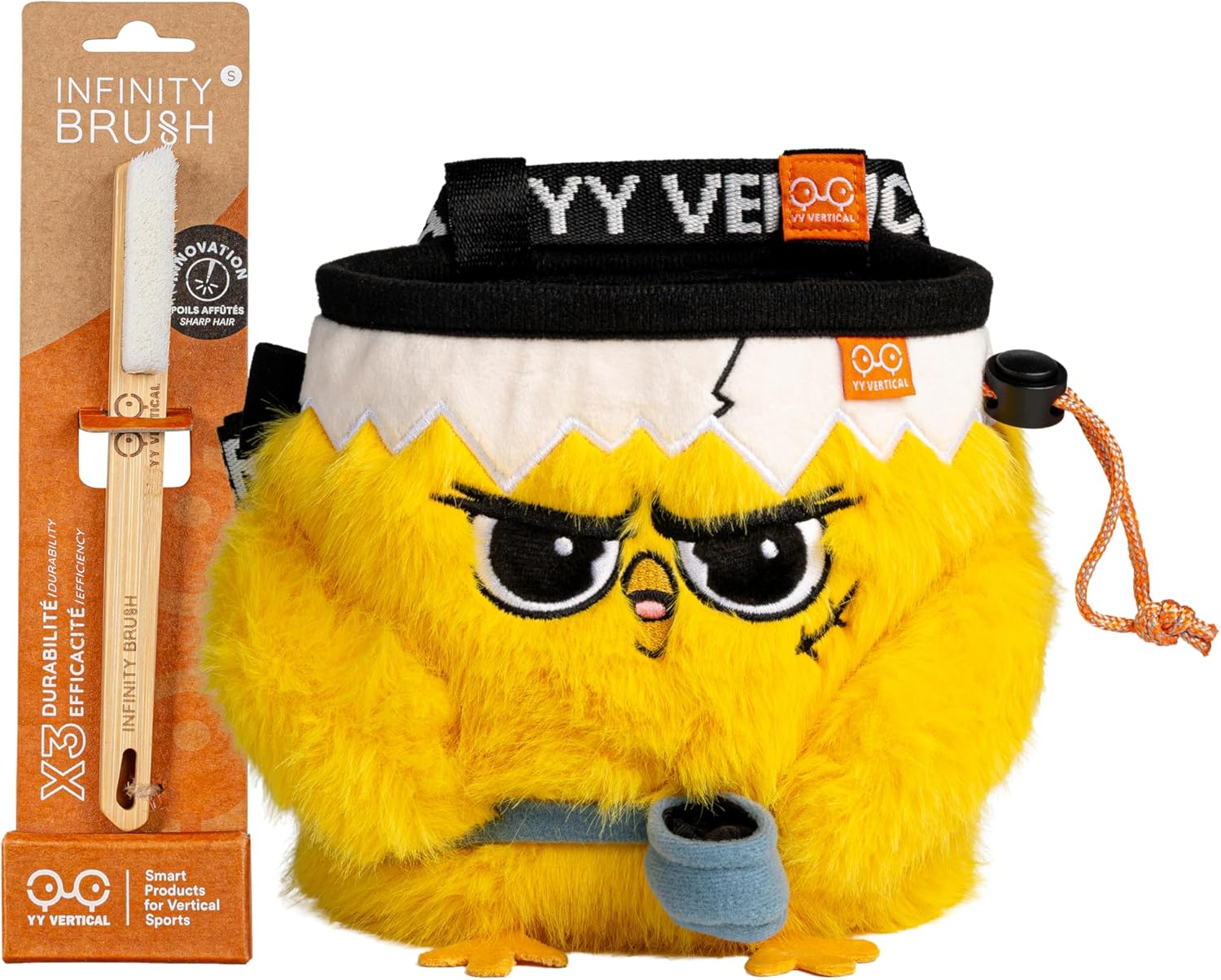 Chick Chalk Bag & Infinity Brush Climbing Pack - Climbing Bundle Essential Gear for Every Climber