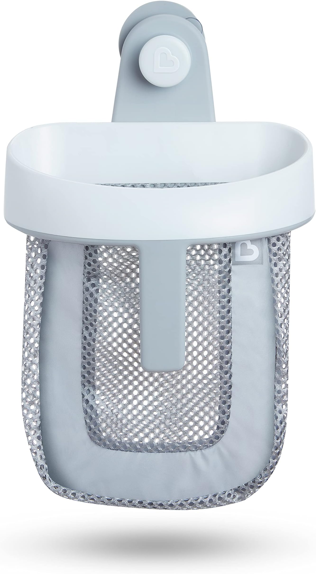 Munchkin® Super Scoop™ Hanging Bath Toy Storage with Quick Drying Mesh, Grey